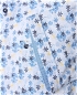 Preview: REDMOND Kurzarmhemd weiss blau gelb Floralprint Casual Comfort Fit